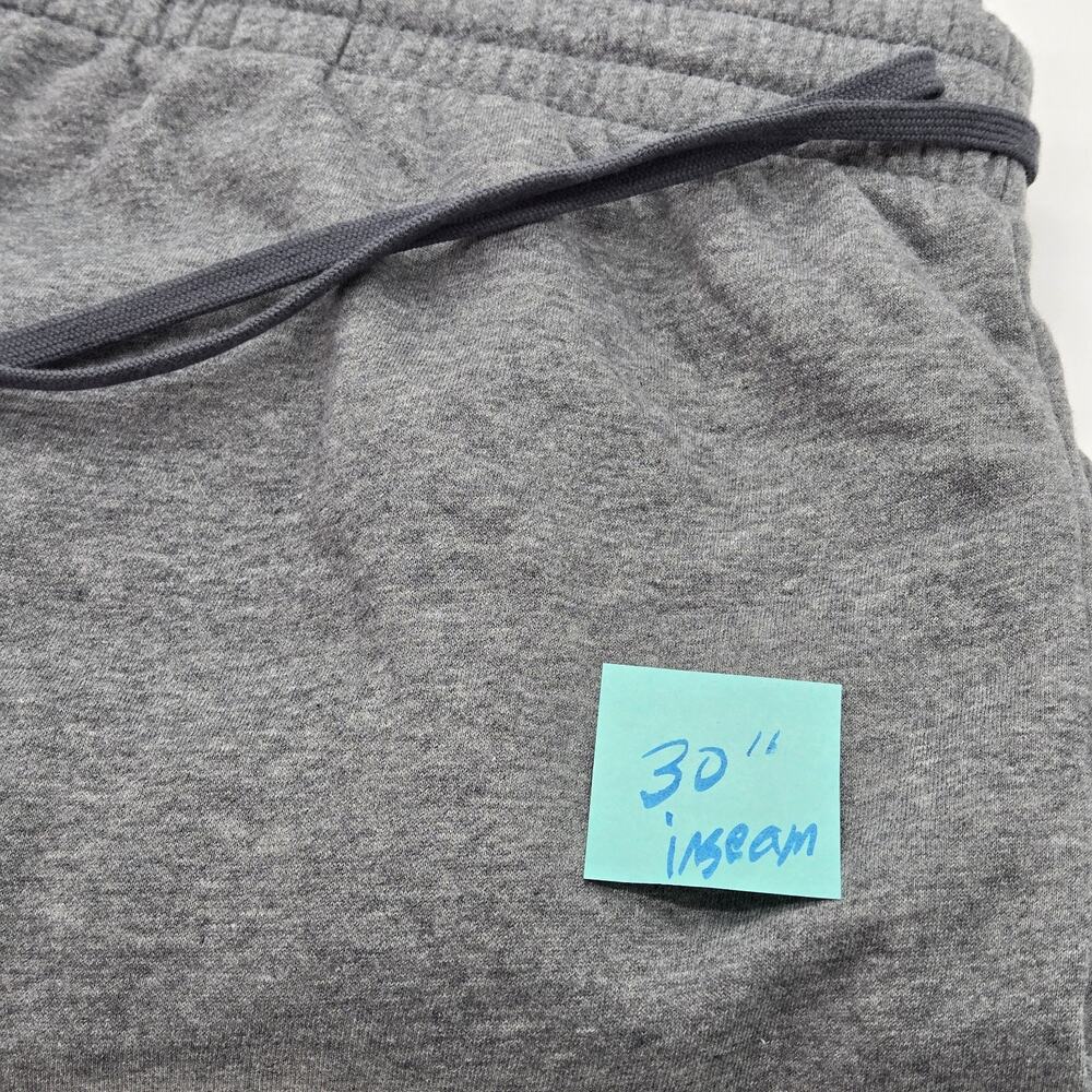 Under Armour UA Fleece Heathered Gray Mens Lightweight Pull-on Pants sz 5XL ATHL - Picture 7 of 7